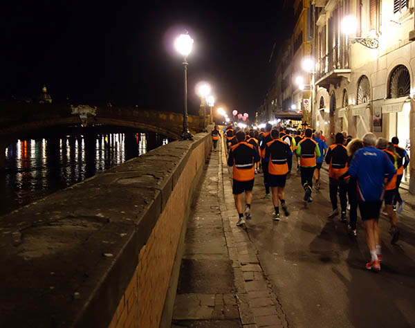 Some sort of race near Ponte Vecchio