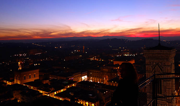 Sunset from the Duomo