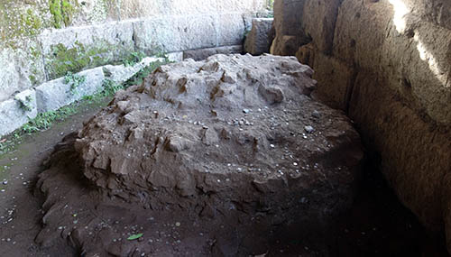 Julius Caesar's cremation site