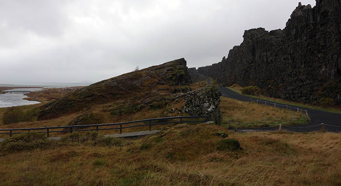 Thingvellir - the intersection of two tectonic plates